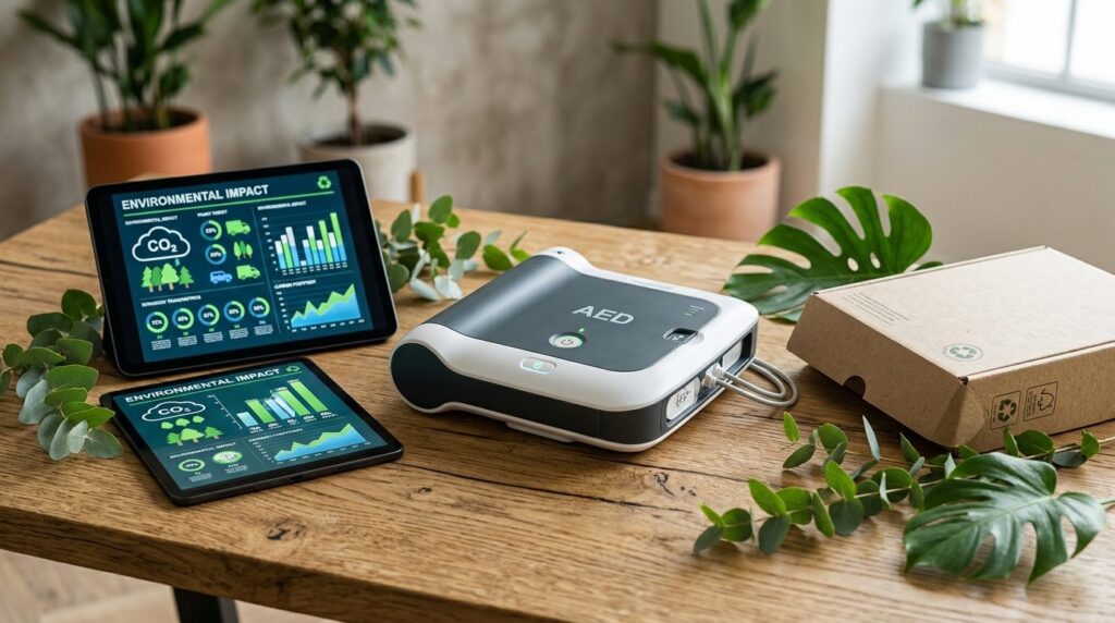 Close-up product photography of a sleek, modern automated ex